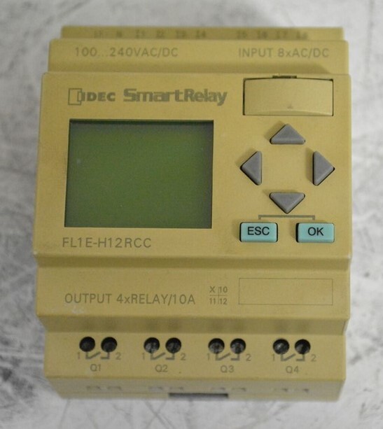 IDEC N2612 FL1F-H12RCC Smart Relay SEE NOTES