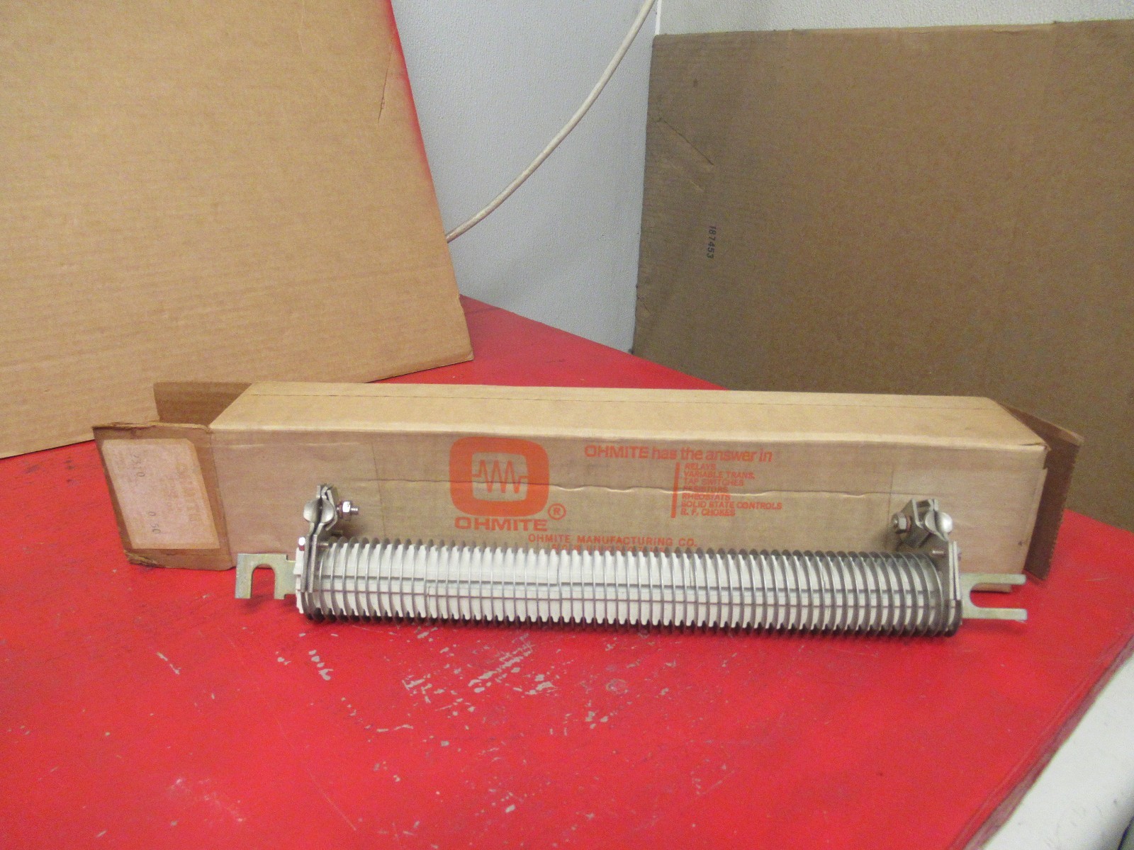 OHMITE POWR-RIB RESISTOR 2310 0.50Ω OHMS NEW IN BOX