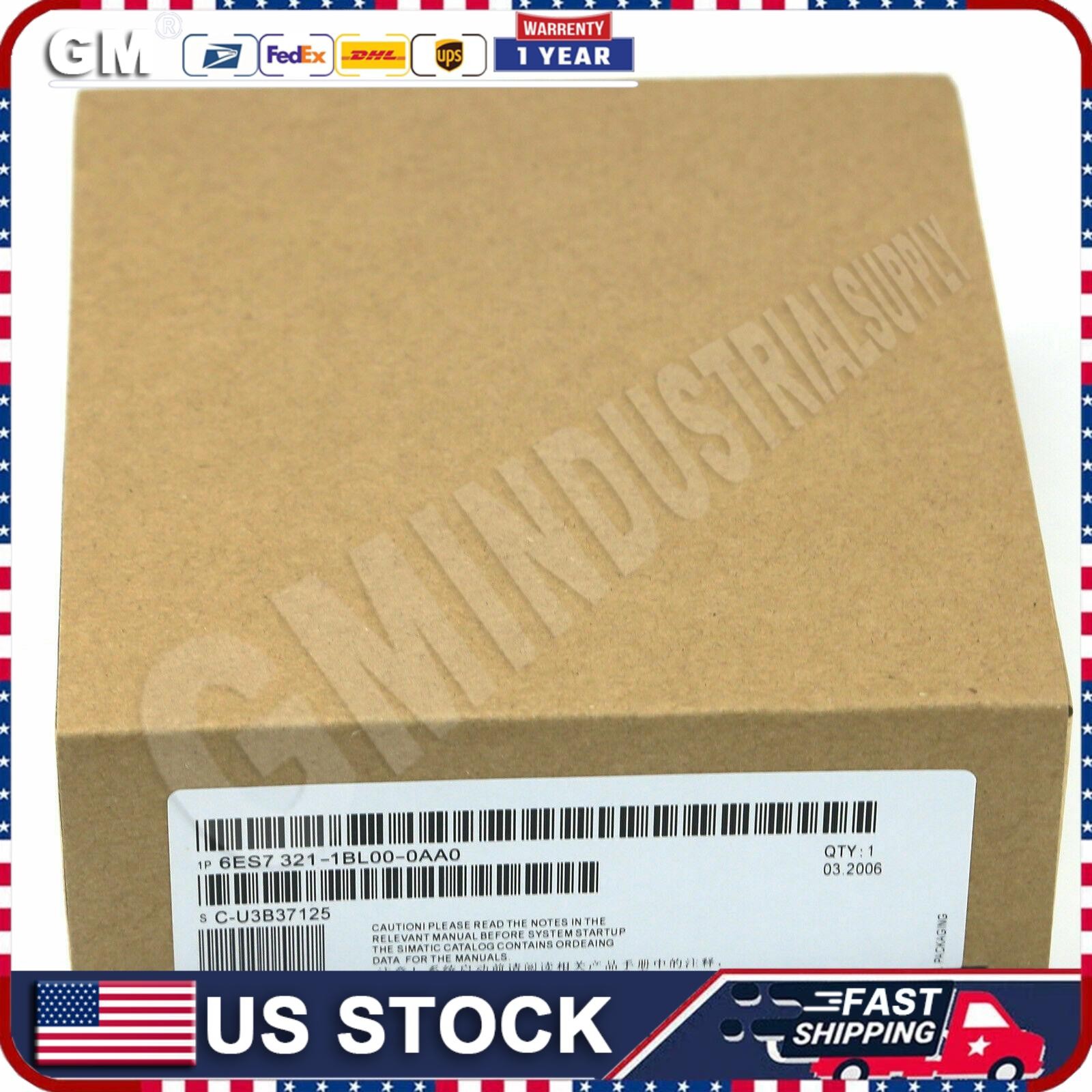 New Siemens 6ES7321-1BL00-0AA0 Digital Input Module 6ES7 321-1BL00-0AA0 In Box