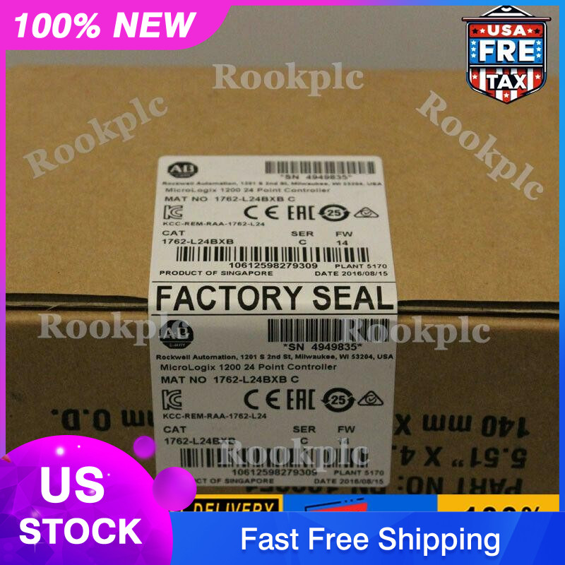 New Sealed 1762-L24BXB SER C MicroLogix 1200 24 Point Controller In Stock