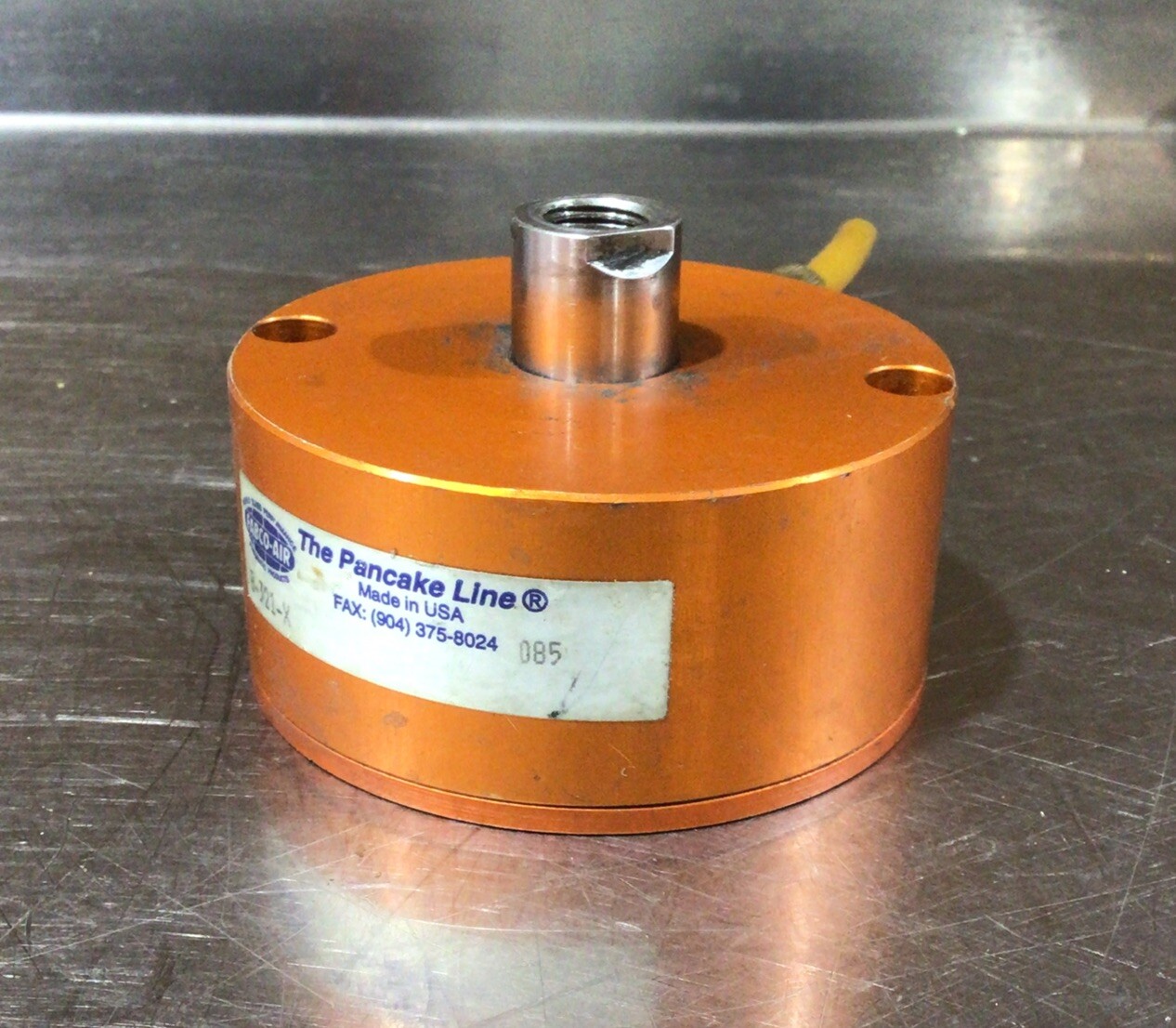 FABCO-AIR B-321-X THE PANCAKE LINE PNEUMATIC CYLINDER 085