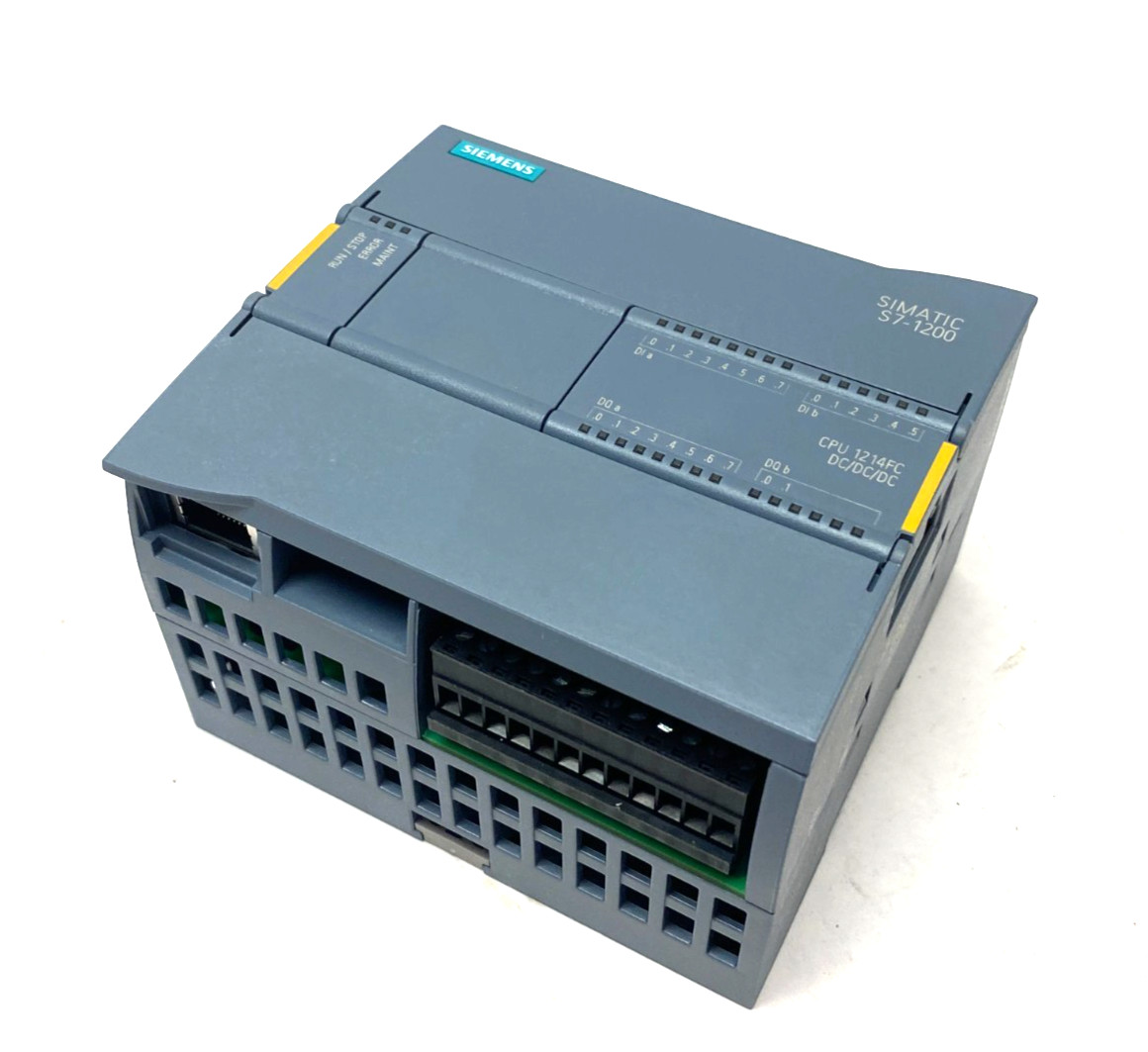 Siemens 6ES7214-1AF40-0XB0 SIMATIC S7-1200 Compact CPU Unit 1214F DC/DC/DC