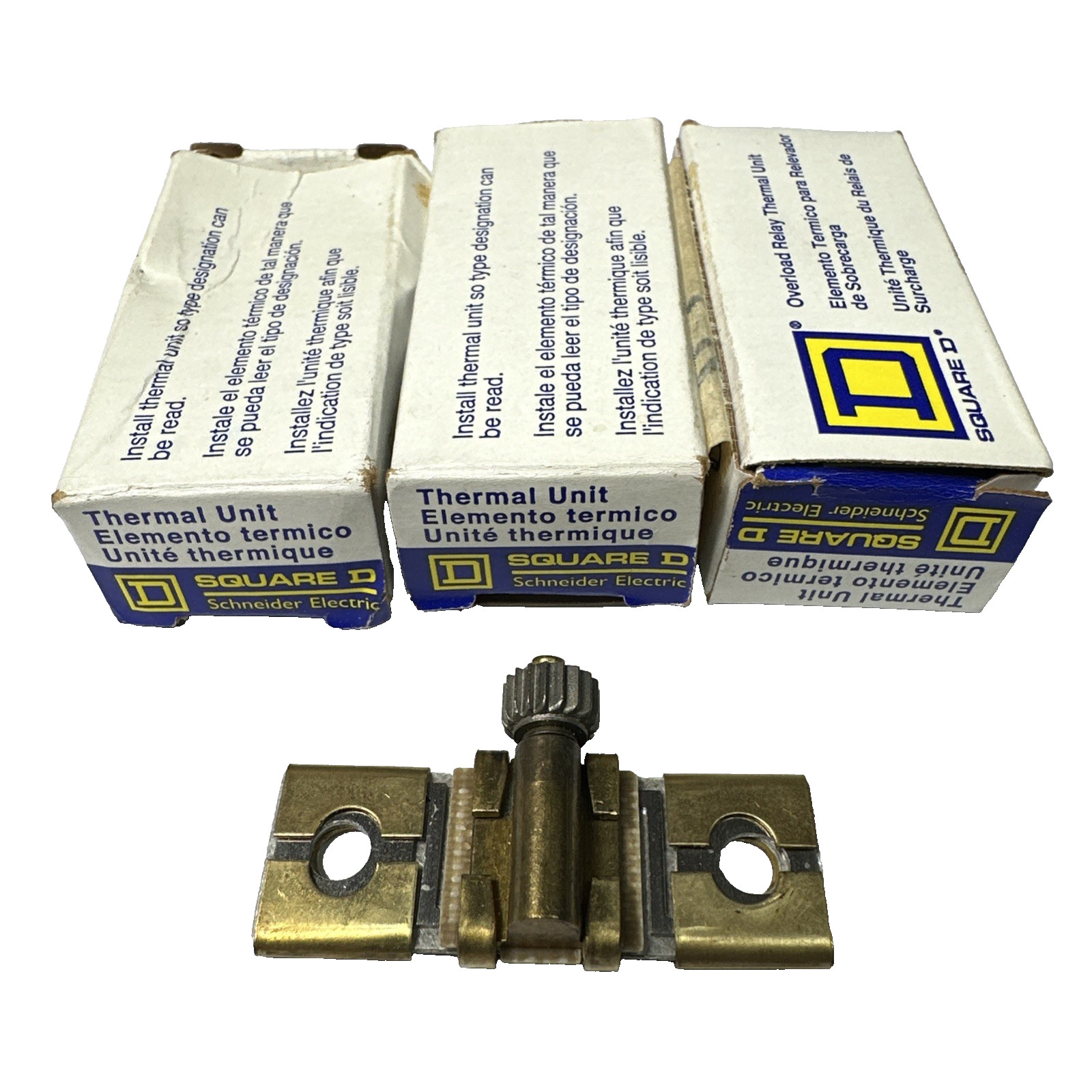 Qty 3 New Square D 9001-KA2 Contact Block 9001KA2 NOS Ships Free