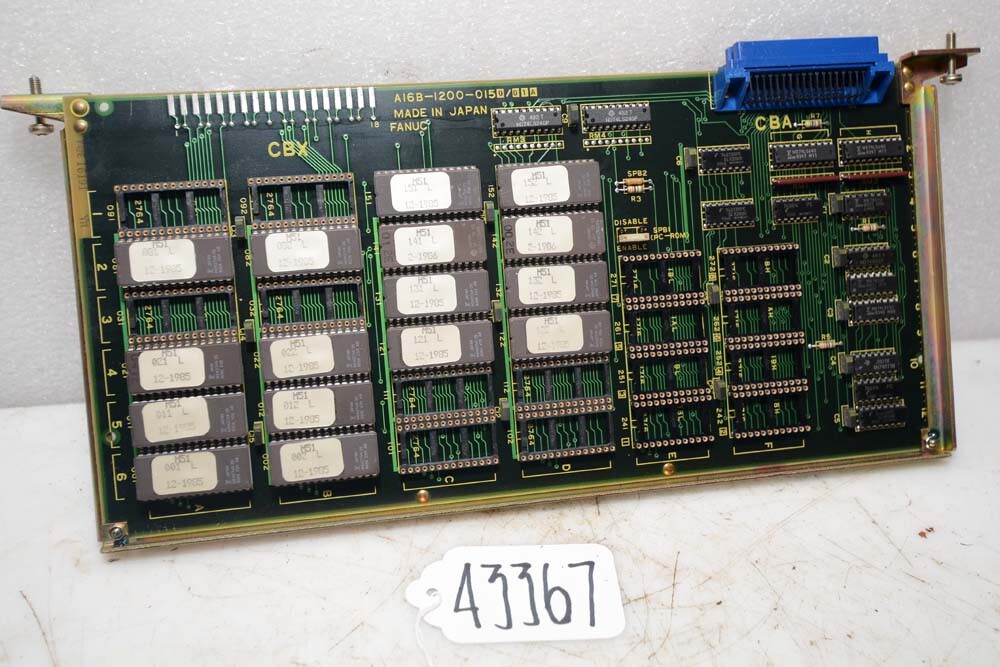 Fanuc A16B-1200-0150 A Rom Circuit Board (Inv.43367)