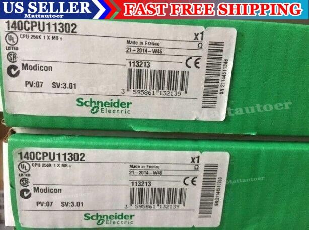 1 PCS Schneider 140CPU11302 PLC Controller CPU Module 140CPU11302 New In Box