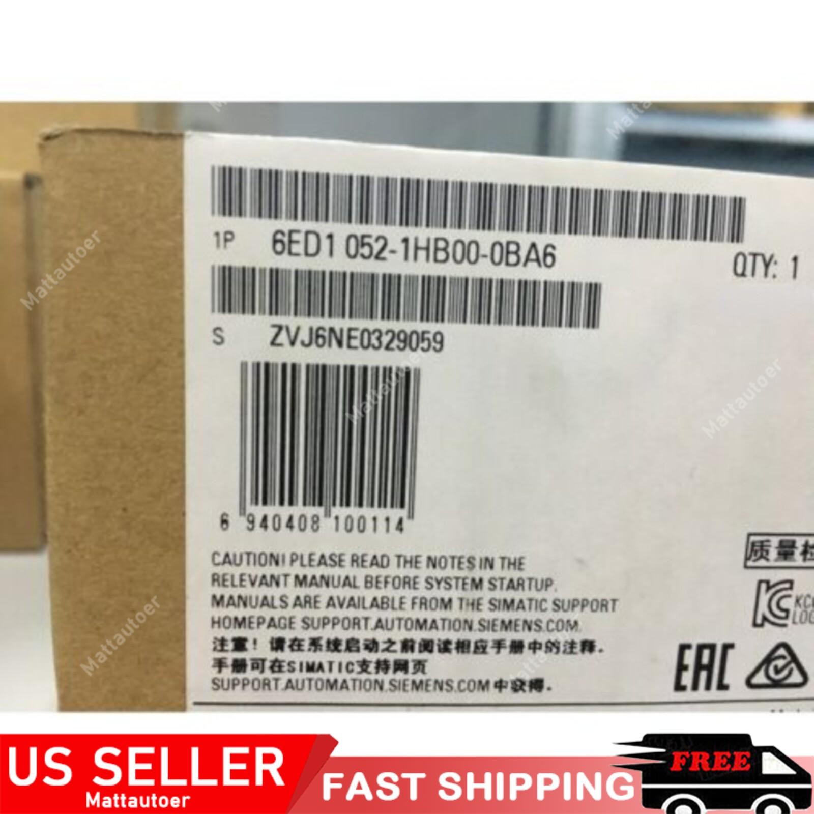 New Siemens 6ED1052-1HB00-0BA6 LOGO 24RC logic module 6ED1 052-1HB00-0BA6