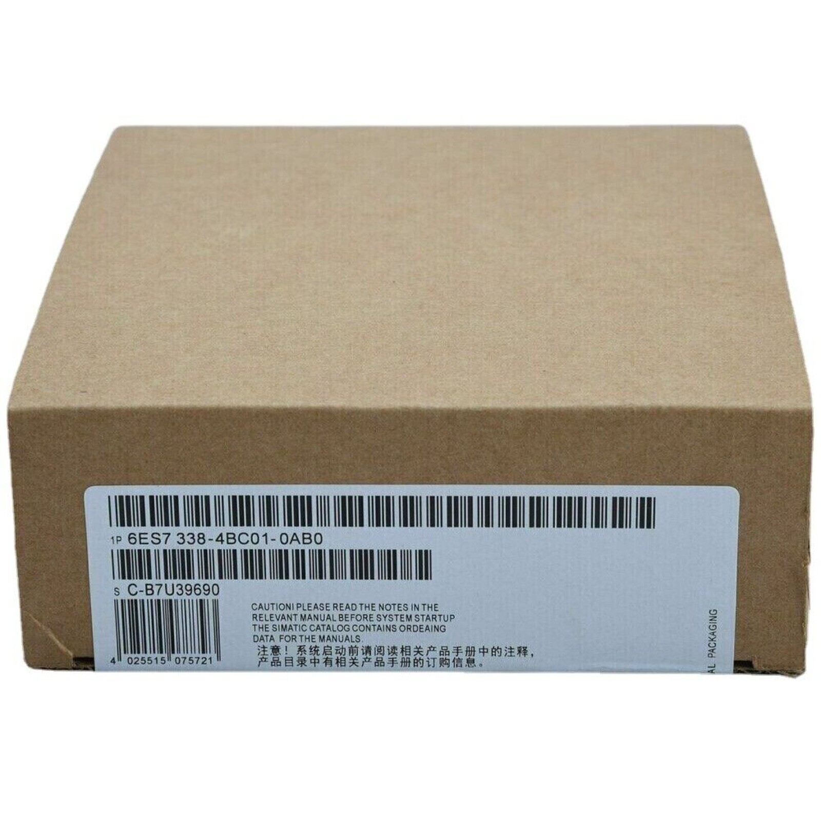 1PCS NEW SIEMENS 6ES7338-4BC01-0AB0 6ES7 338-4BC01-0AB0 338-4BC01