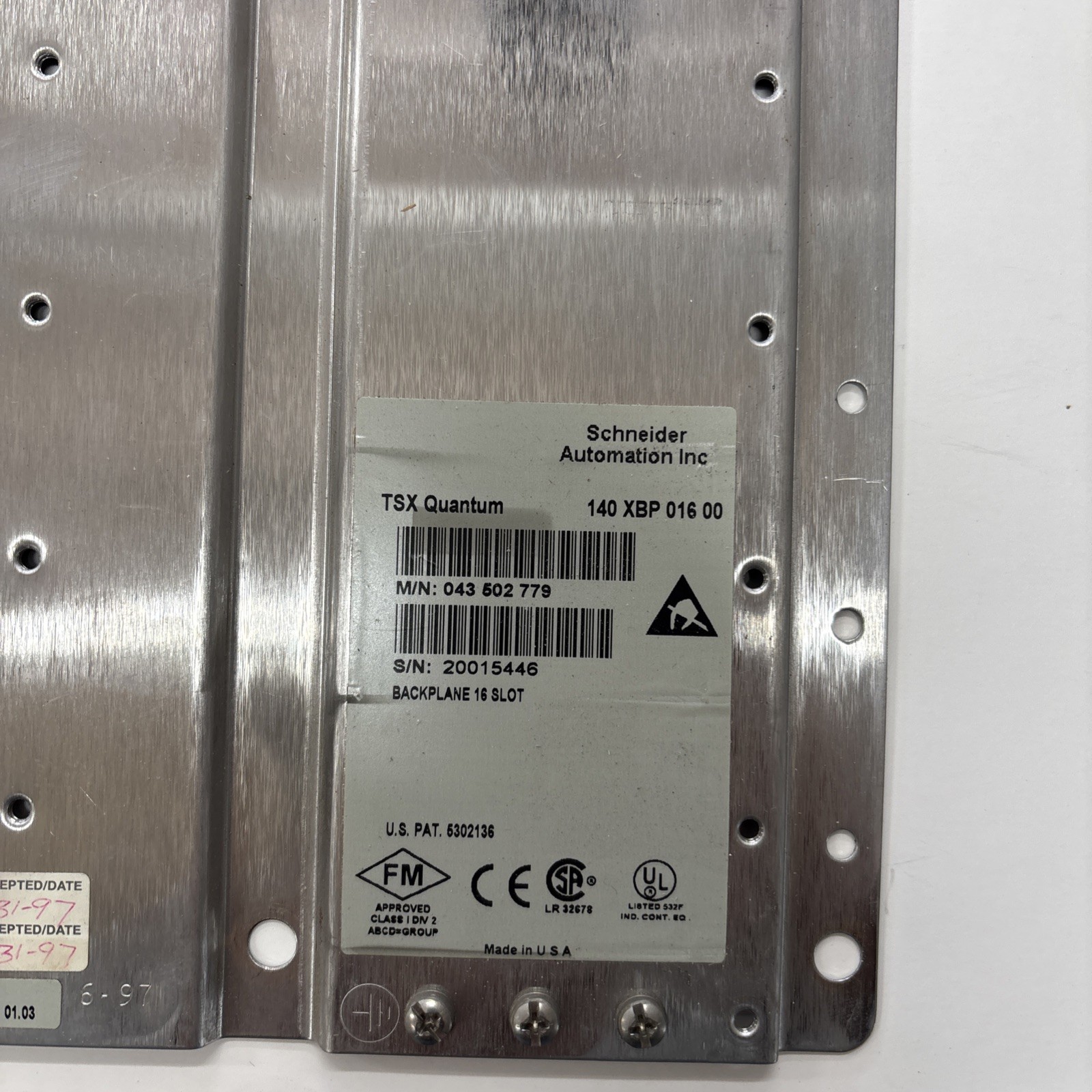 Schneider 140 XBP 016 00 Module 140XBP01600 16 SLOT