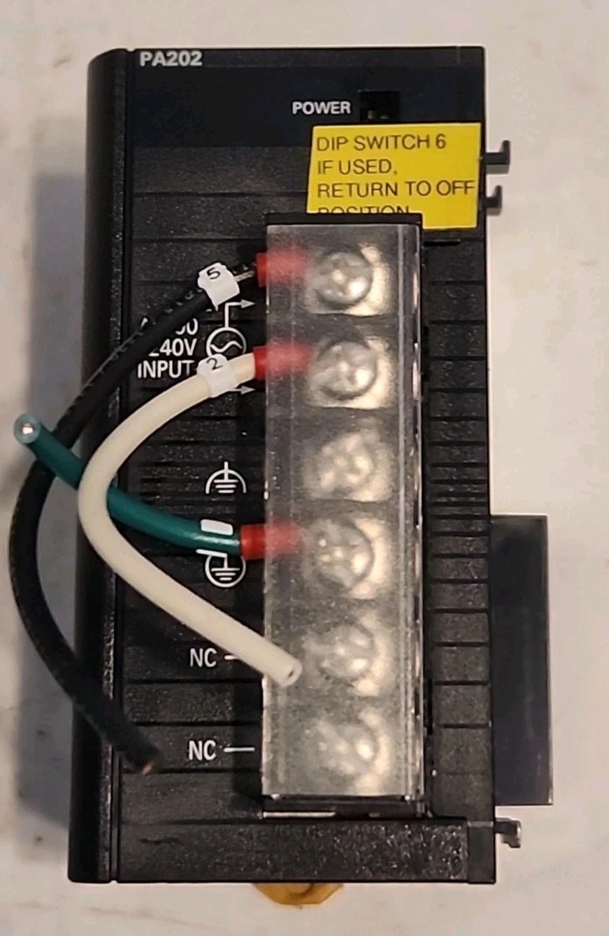 Omron CJ1W-PA202 PLC Power Supply Unit – Free Shipping