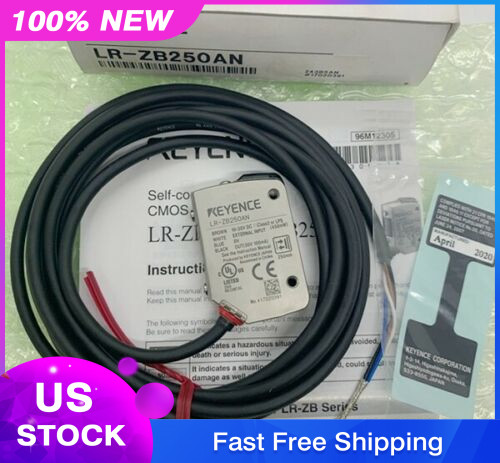 KEYENCE LR-ZB250AN Laser Sensor New #