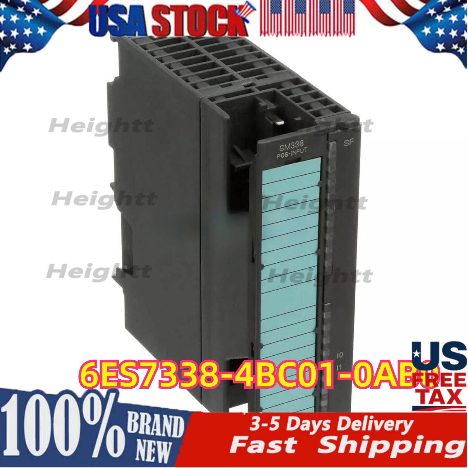 New Siemens 6ES7 338-4BC01-0AB0 6ES7338-4BC01-0AB0 SIMATIC S7-300 Signal module