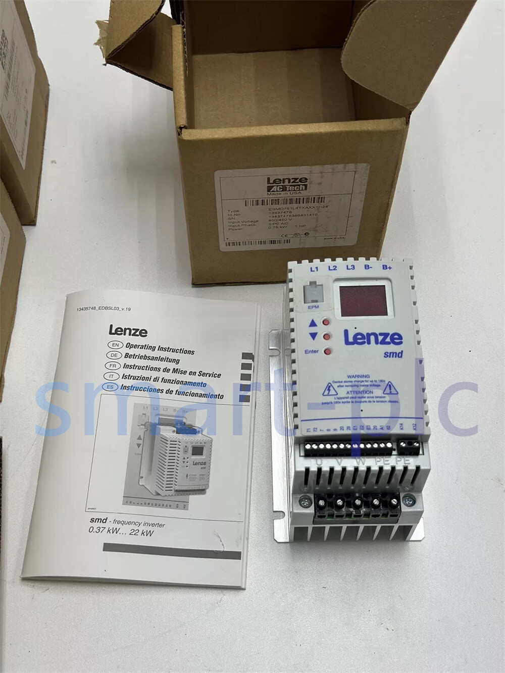 Lenze ESMD751L4TXA INVERTER ESMD751L4TXA New Expedited Shipping 1PCS
