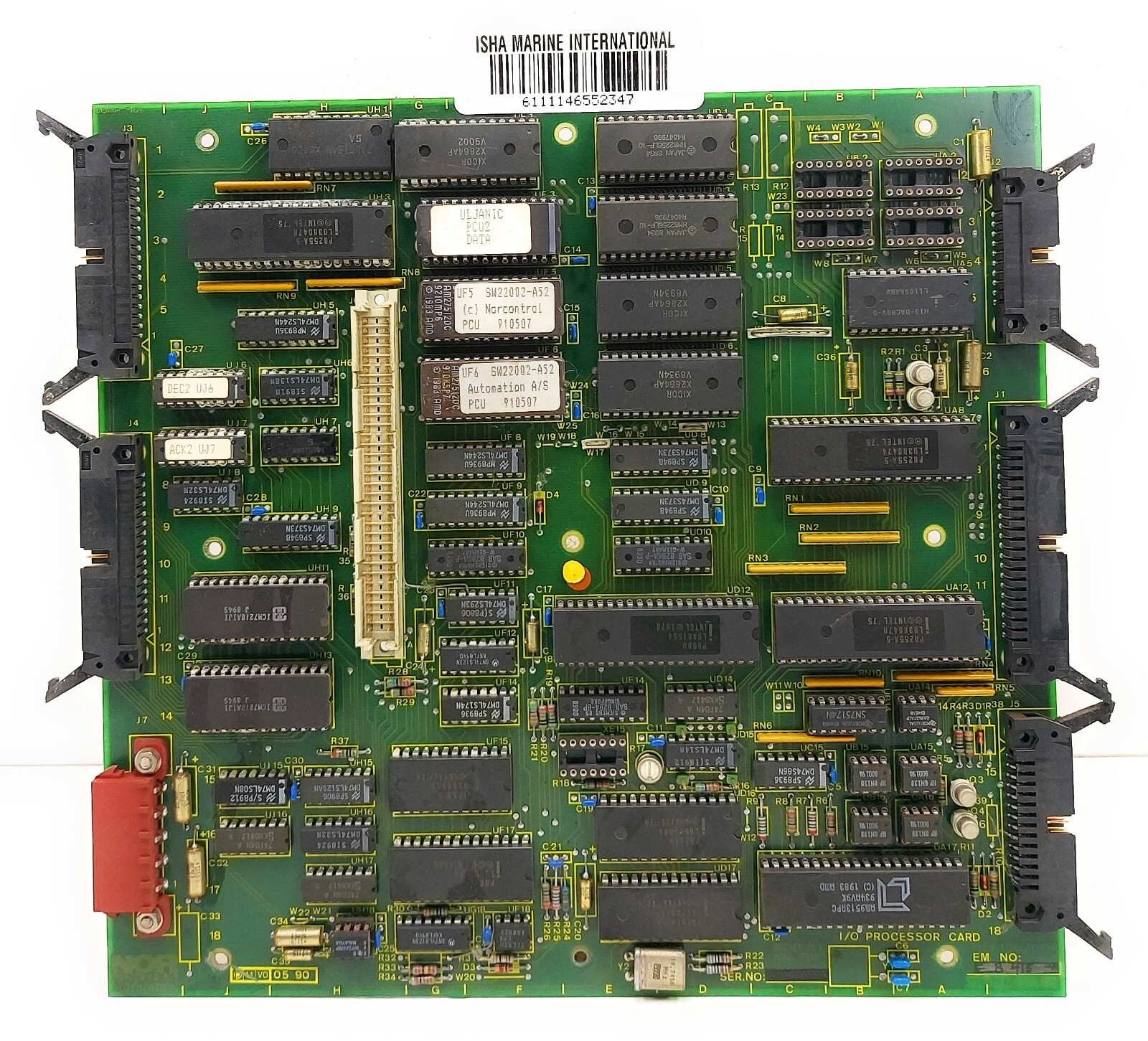 NorControl Automation NN-791 I/O Processor Card Her 100261H