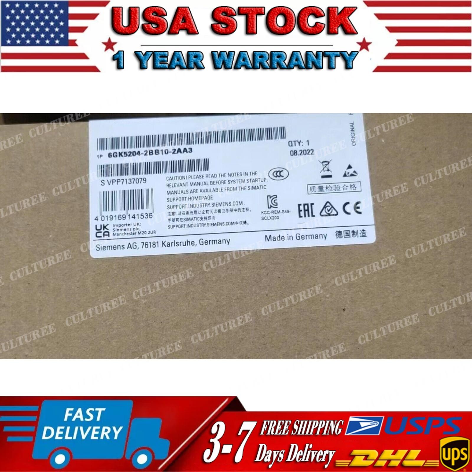 New Siemens 6GK5204-2BB10-2AA3 6GK52042BB102AA3 power supply