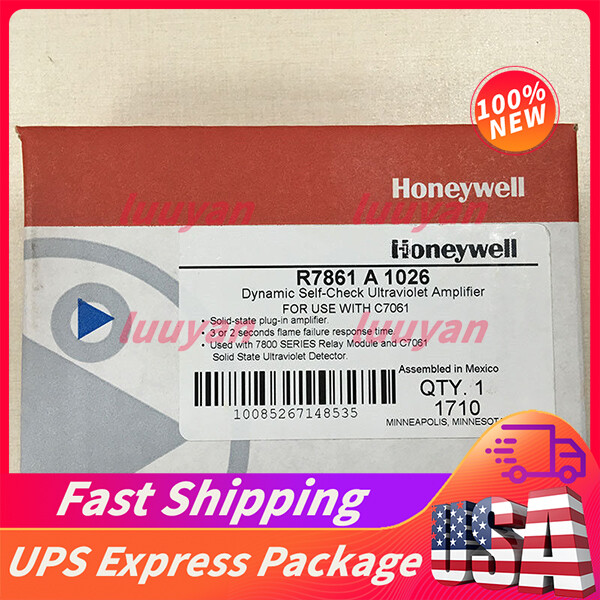 HONEYWELL R7861A1026 New Sealed Free Shipping