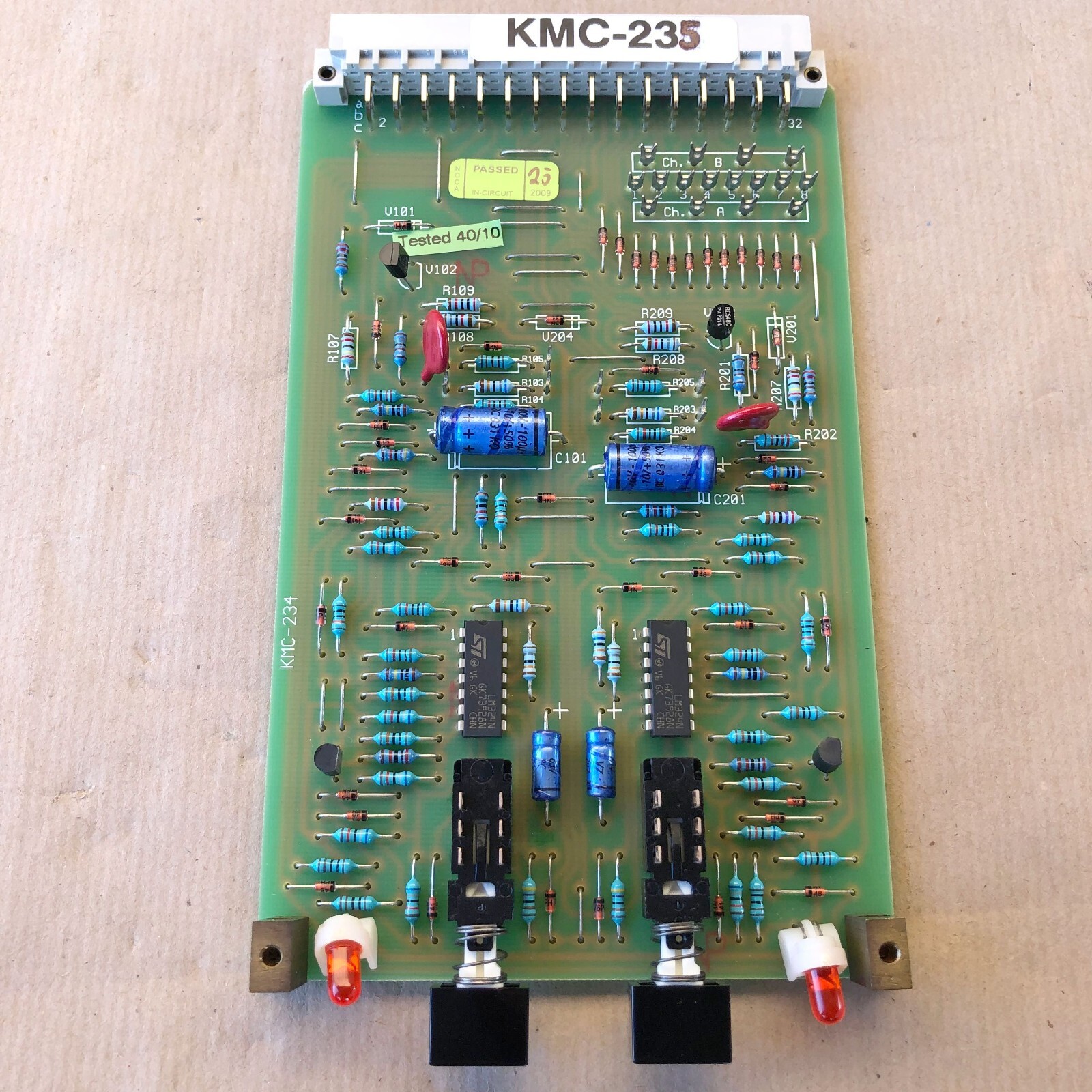 KONGSBERG AUTRONICA KMC-235 PCB CARD KMC-234