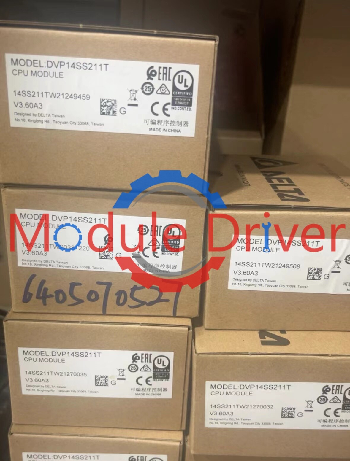 New In Box DELTA DVP14SS211T CPU Module