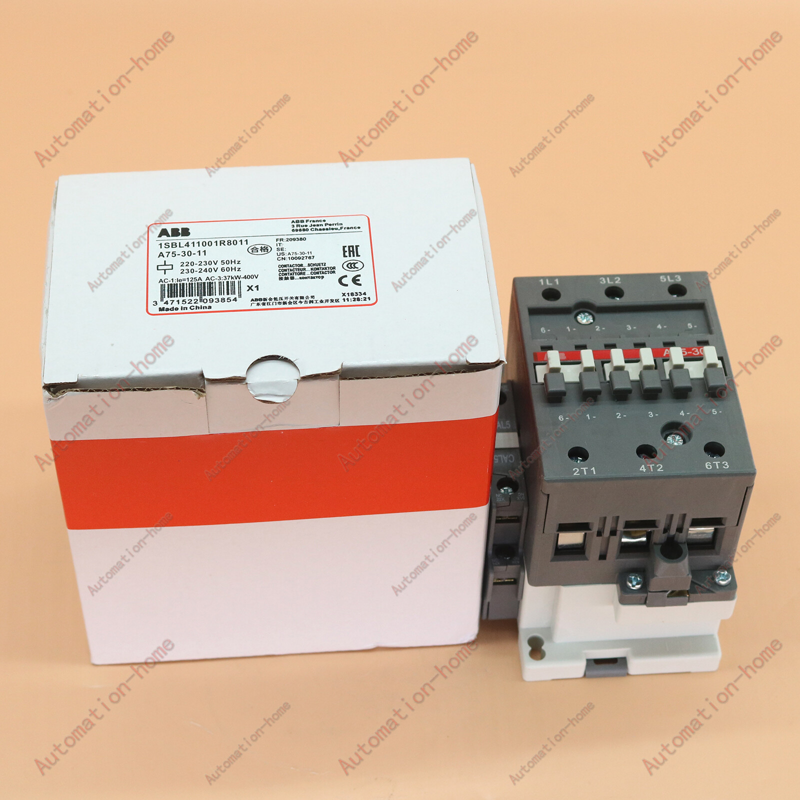 1PCS New In Box ABB A75-30-11 1Sbl411001r8011 220V PLC Module ship DHL #YP1#
