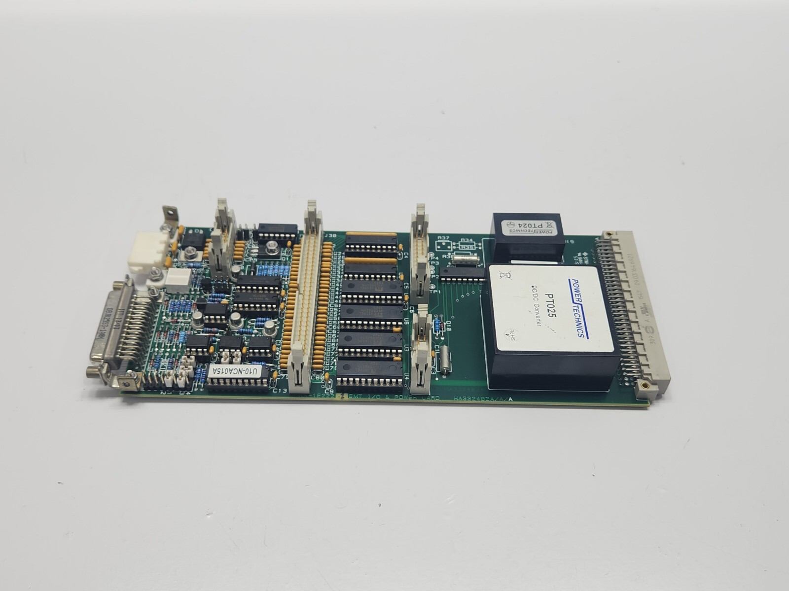 NORCONTROL KONGSBERG NA-1E222.1 EMT I/O & POWER CARD HA332402A/A/A 6200095 REV E
