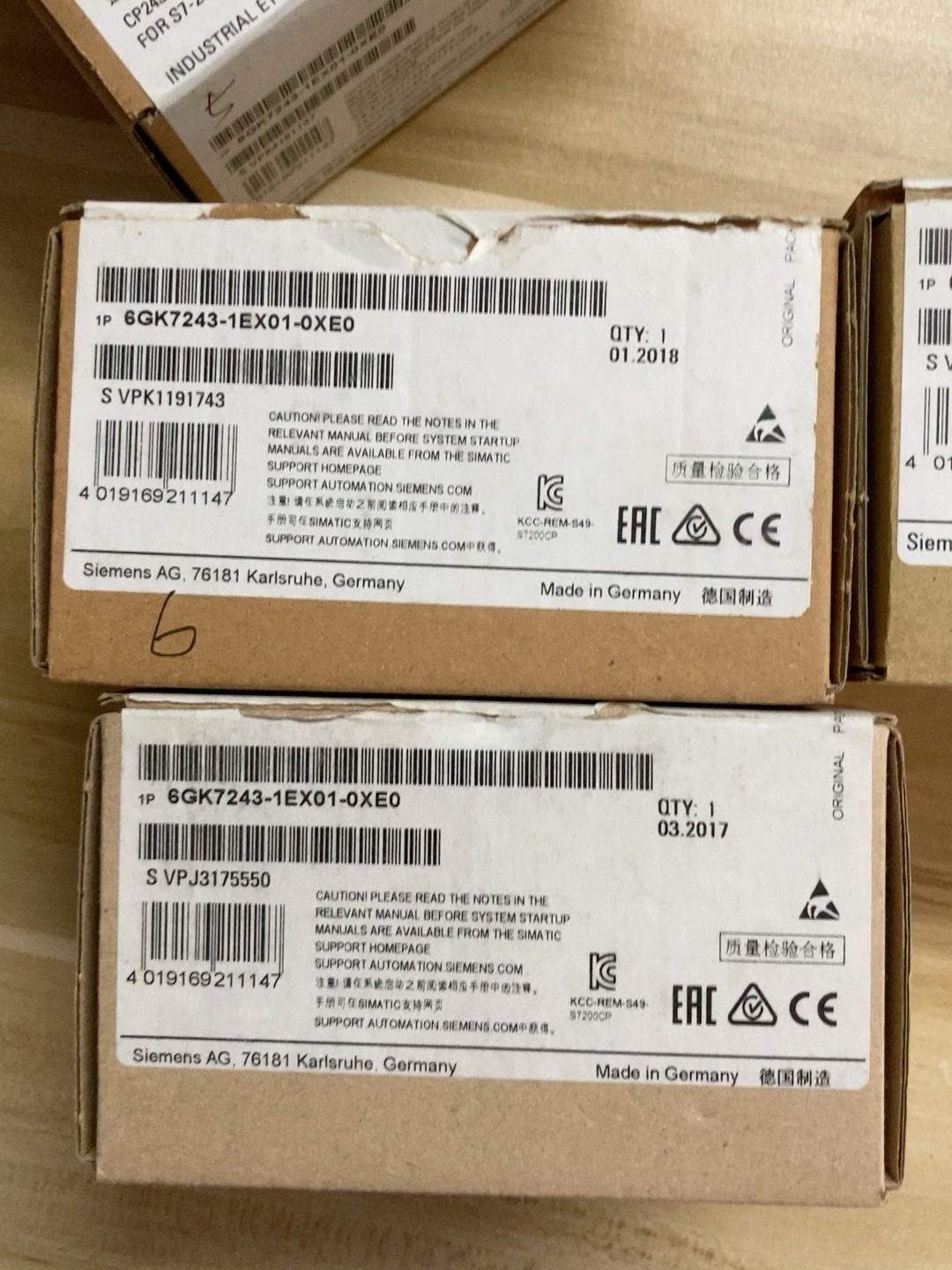 6GK7 243-1EX01-0XE0 1PCS Brand New Siemens 6GK7243-1EX01-0XE0 Fast Shipping