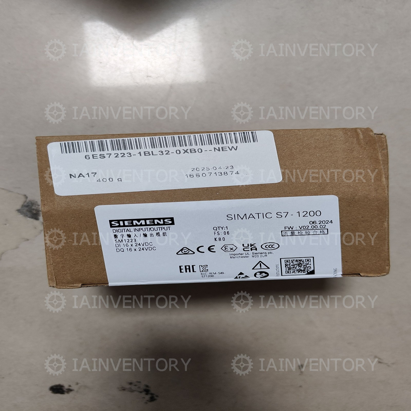 *US Stock* 1pc New sealed 6ES7223-1BL32-0XB0 Siemens 6ES72231BL320XB0 Free Ship