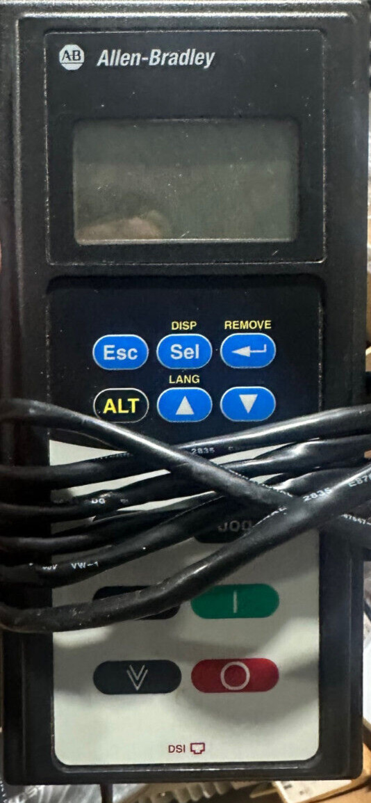 Allen Bradley 22-HIM-C2 /A Panel Mount HIM LCD Display + Cable