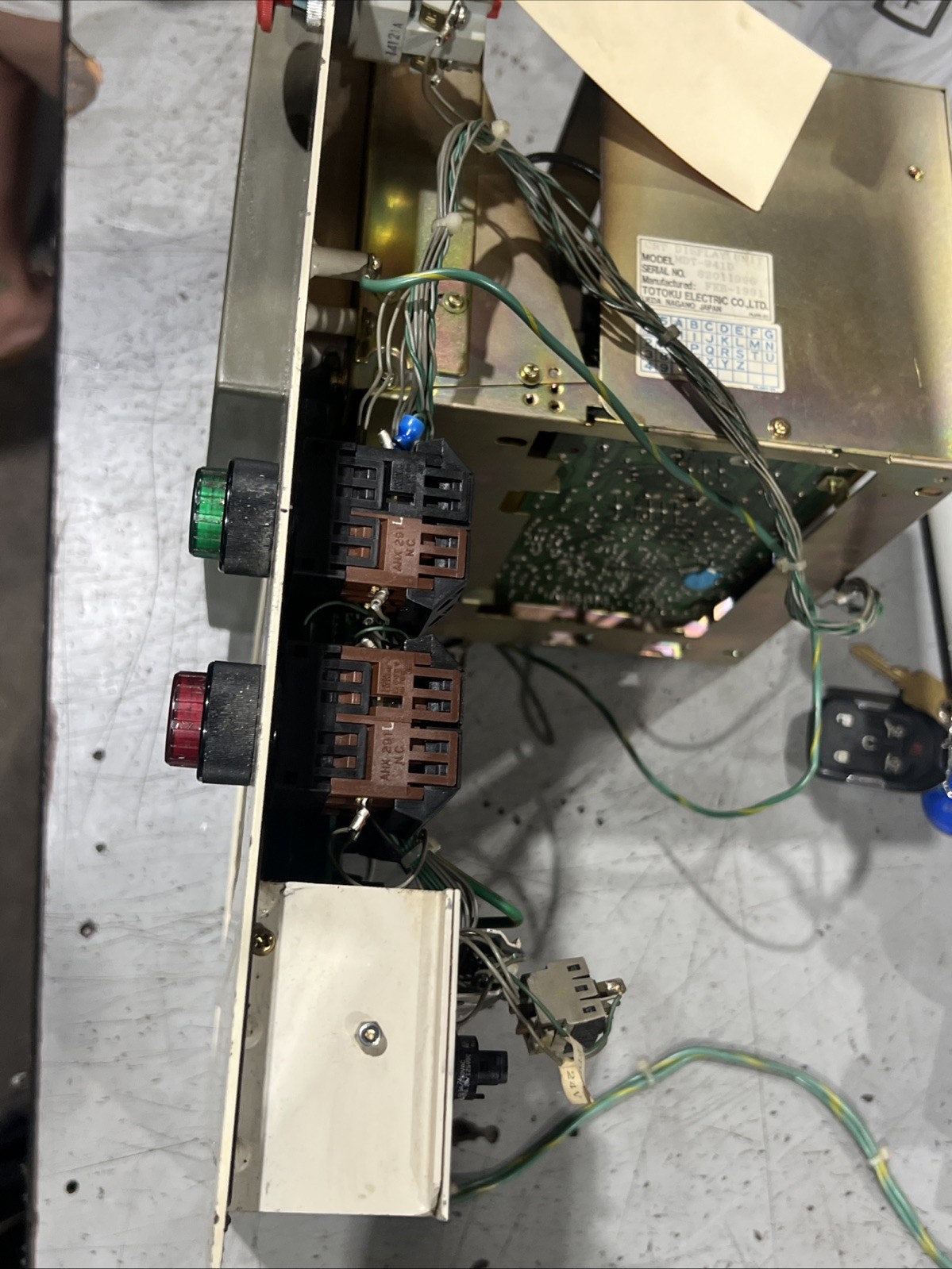 🔥YASKAWA YASNAC ERC ROBOTICS ROBOT CONTROL STATION OPERATOR, Used🇺🇸