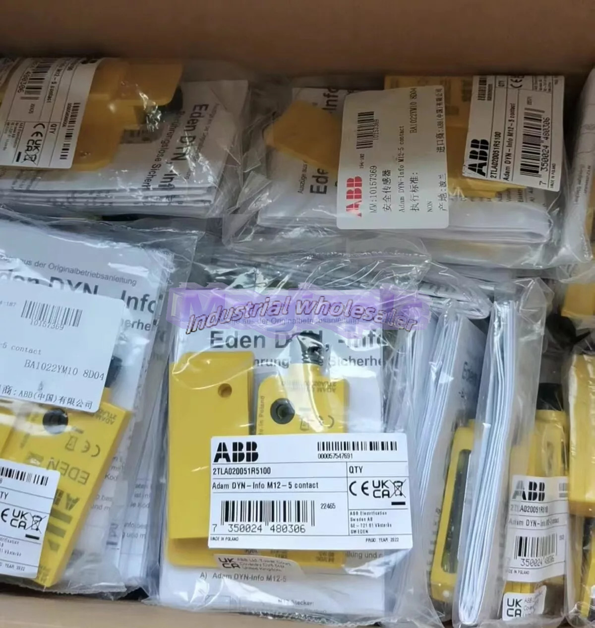 1pcs Abb 2TLA020051R5100 Non Contact Adam Safety Sensor 24v-dc