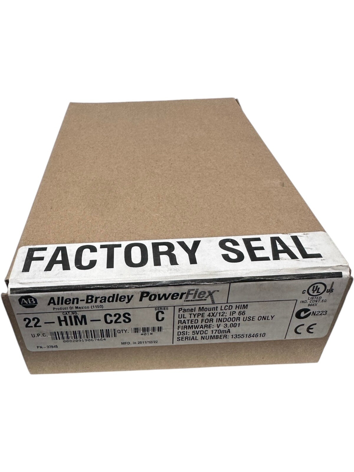 1PC NEW Allen-Bradley 22-HIM-C2S Series C Panel Mount LCD One year warranty