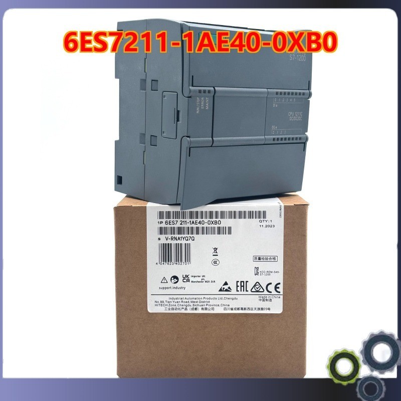 6ES7211-1AE40-0XB0 NEW Siemens 6ES7 211-1AE40-0XB0 S7-1200 Module CPU 1211C