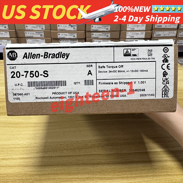 Allen-Bradley 20-750-S /A 750 Safe Torque Off Module New Sealed Free Shipping