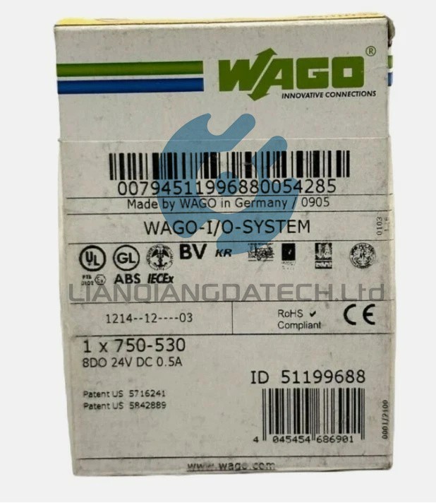 New In Box WAGO 750-530 Module PLC 750-530 750-530