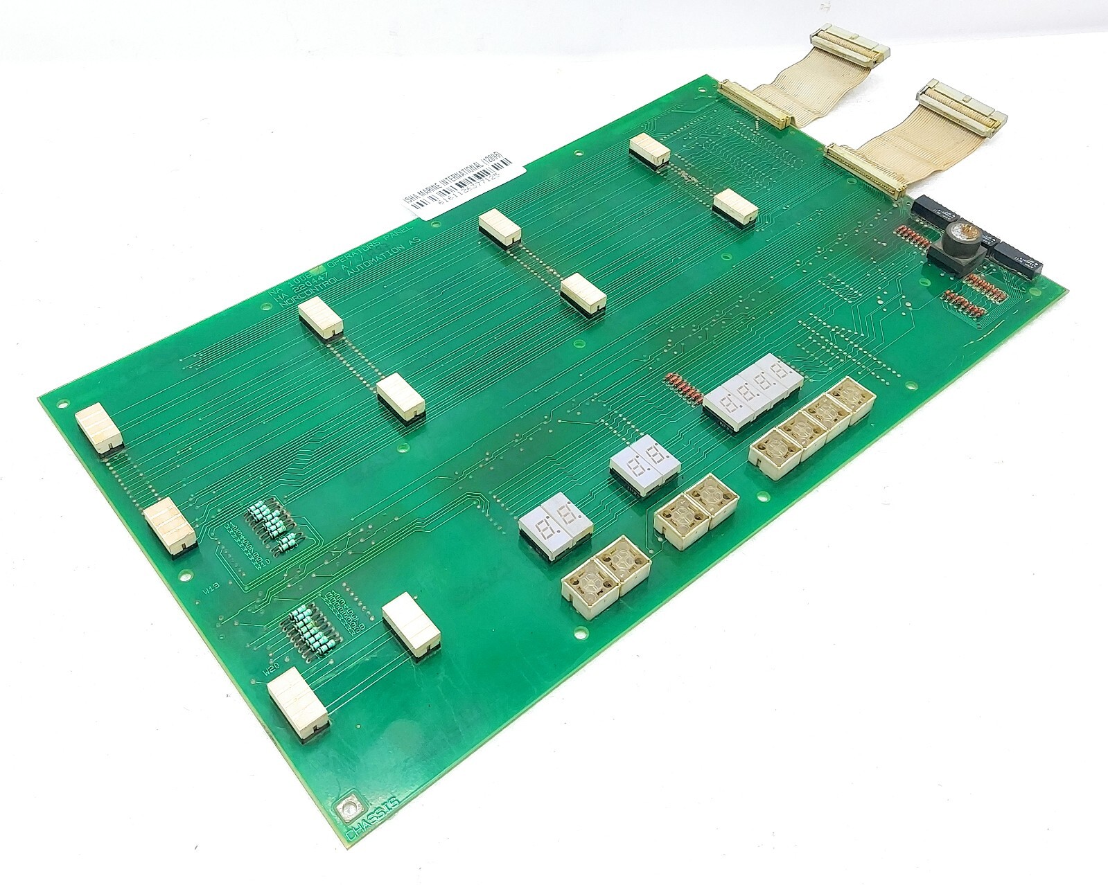 NOR CONTROL Automation NA1008 Operators Panel Card HA220447A/A/1287