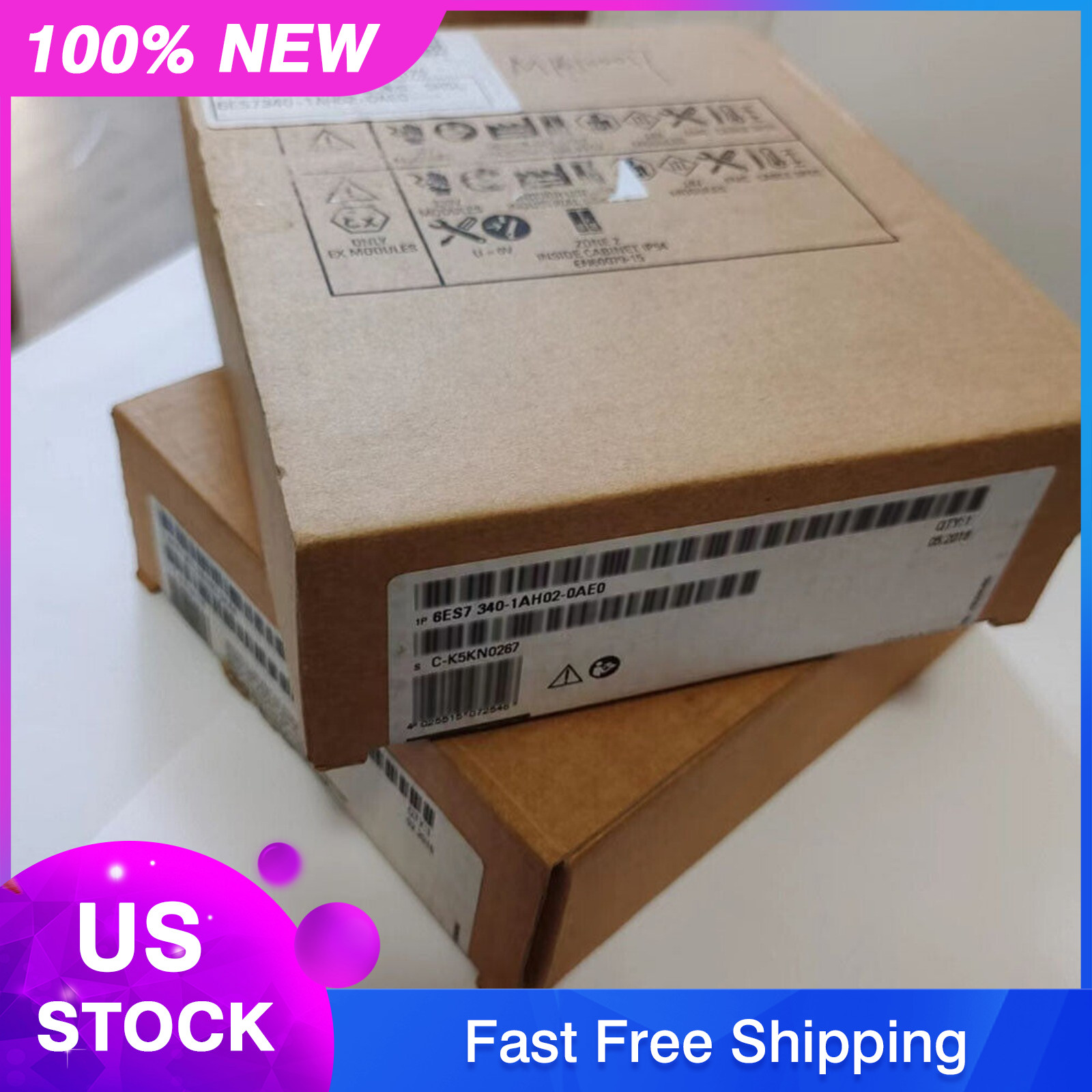 New Siemens SIMATIC S7-300,CP 340 6ES7340-1AH02-0AE0 6ES73401AH020AE0