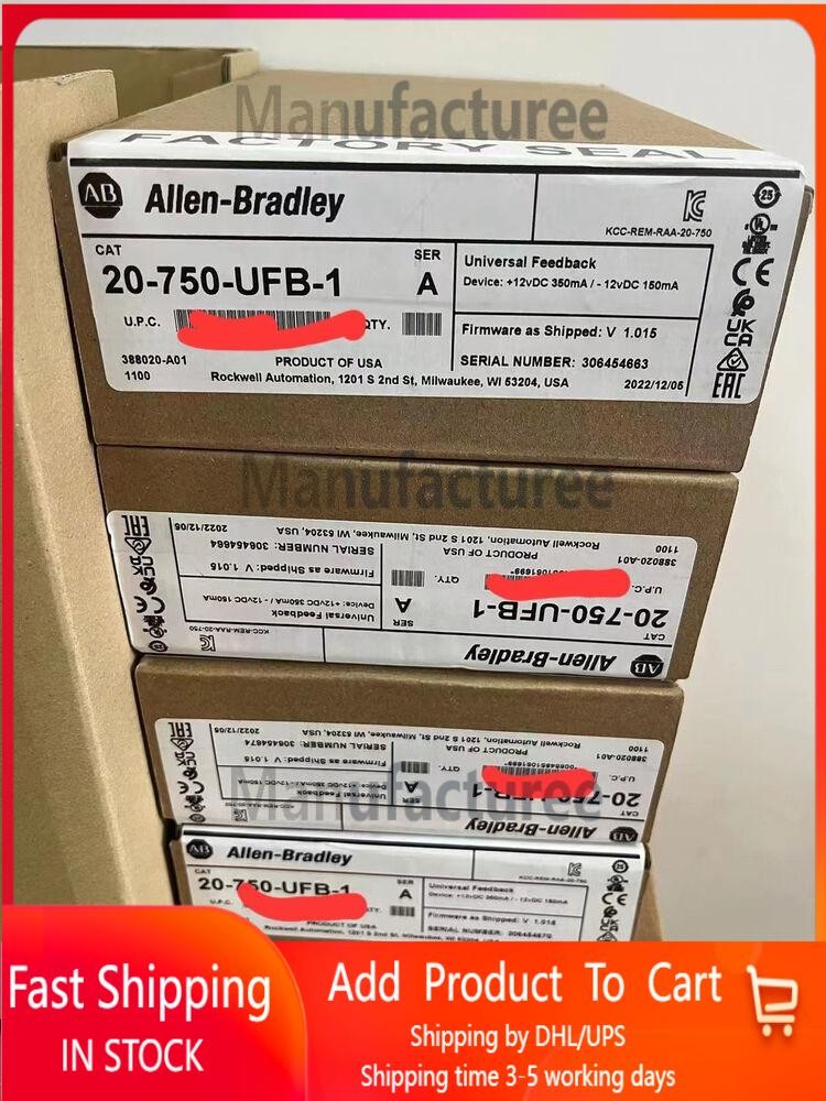 1Pcs New In Box For Allen Bradley Safe Speed Monitor 20-750-UFB-1 Module