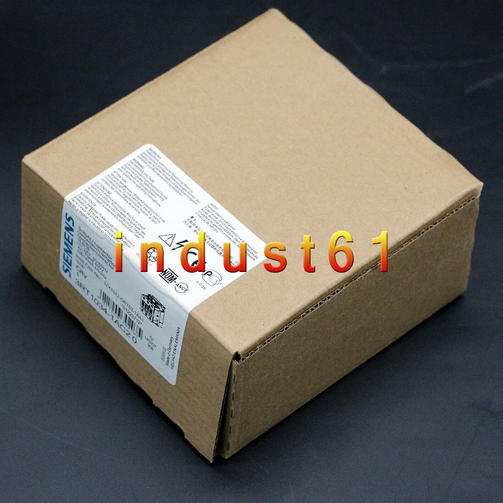 New Siemens Contactor 3RT1034-1AC20 3RT10341AC20 1 year warranty