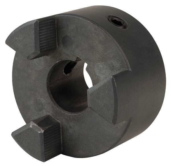 Dayton 29Hy71 Jaw Coupling Hub,L110,Sinterd Iron,1-3/8