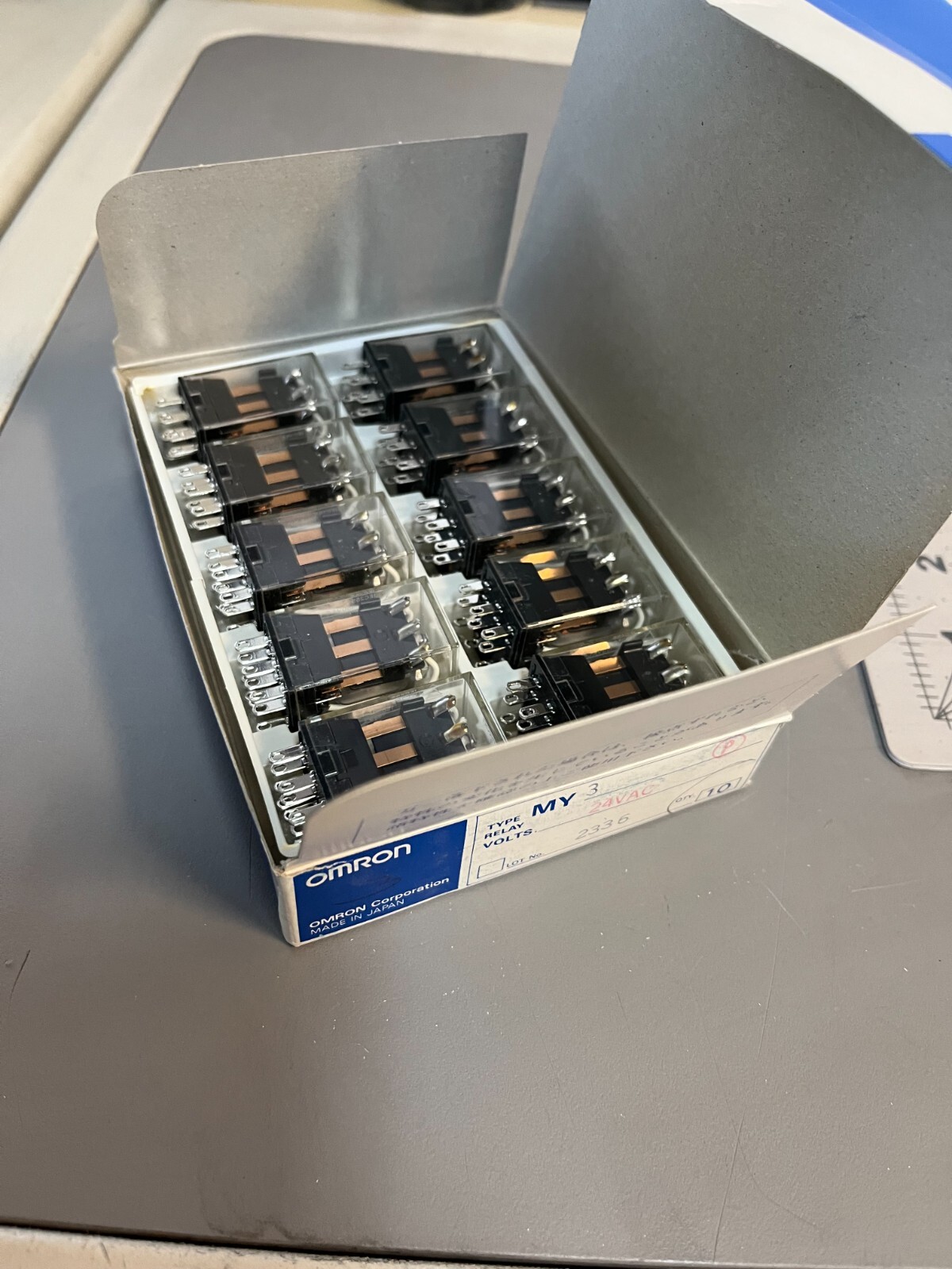 Omron My3 Dc24 General Purpose Relay, 24V Dc Coil Volts,