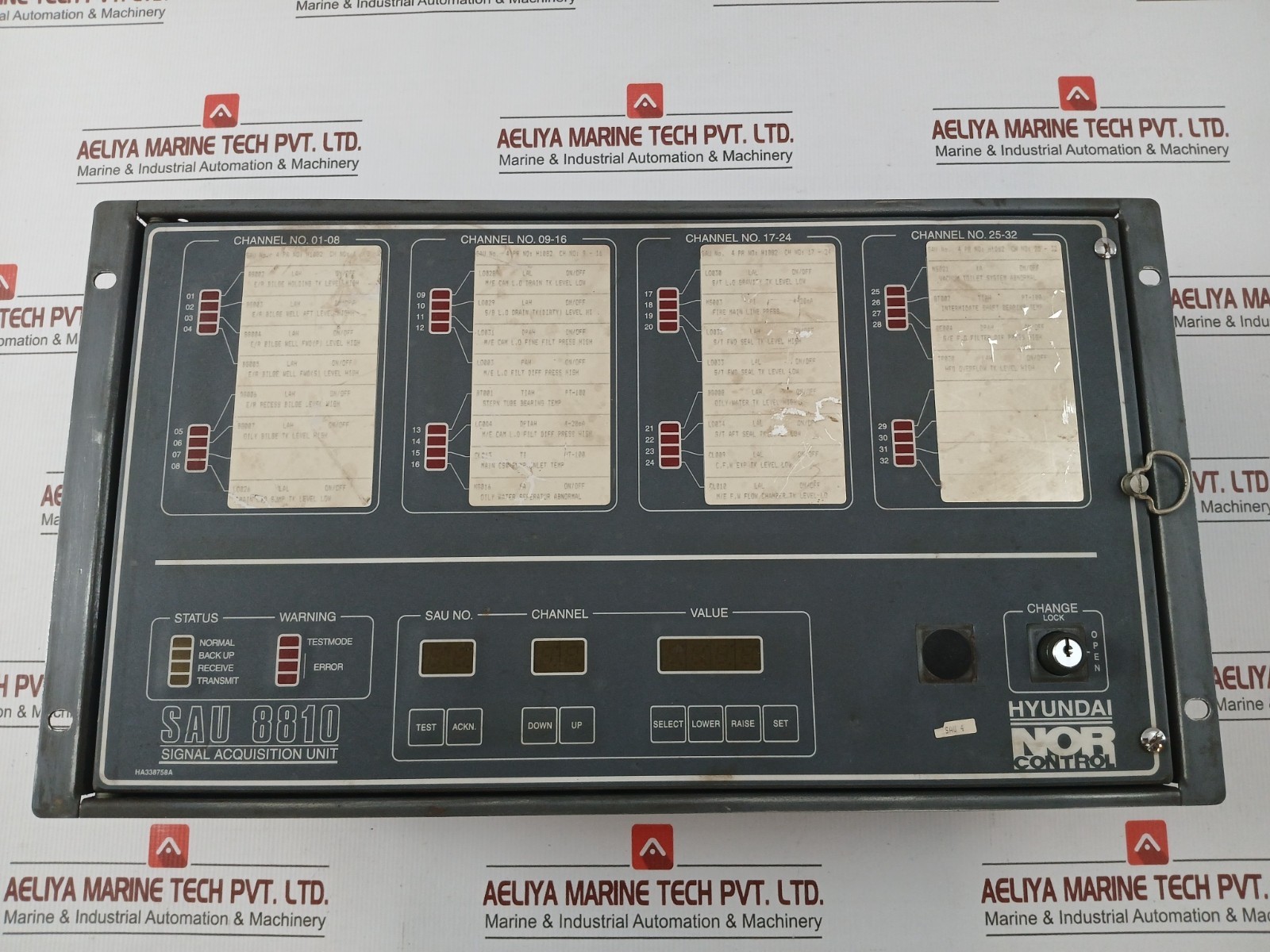 NOR CONTROL SAU 8810 Signal Acquisition Unit VT25-373-99/X9, NN-832.1, NN-832.2