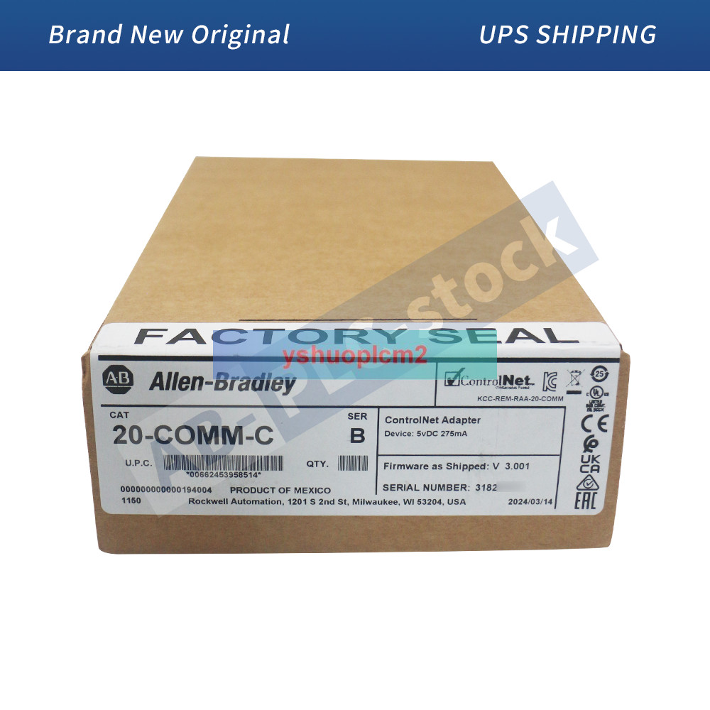 A~B 2024 New Factory Sealed 20-COMM-C PowerFlex Architecture Class ControlNet