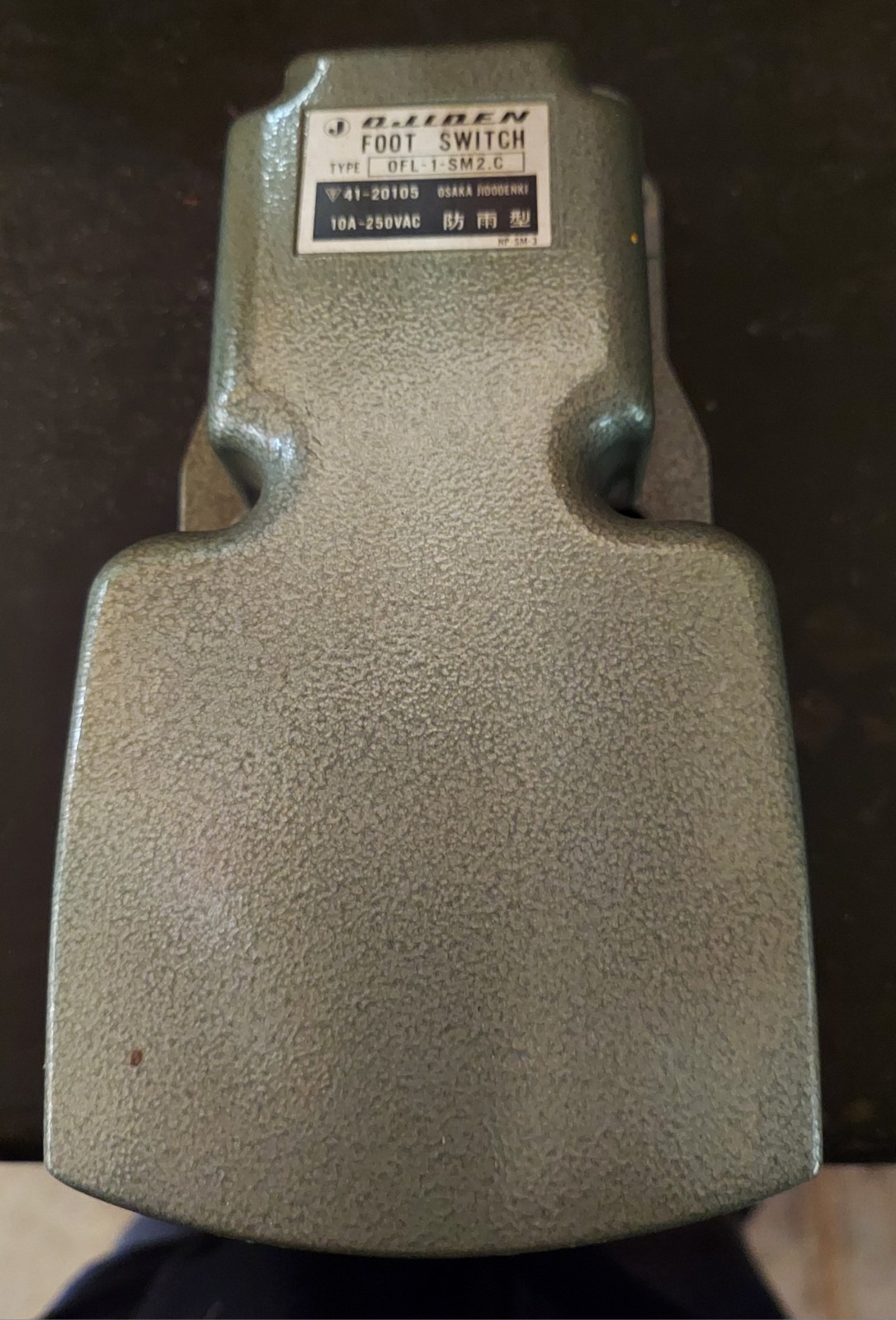 OJIDEN OFL-1-SM2.C FOOT PEDAL MORI SEIKI **NEW** OPEN BOX .