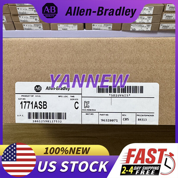 New Sealed 1771-ASB Remote I/O Adapter Module Allen-Bradley Free Shipping