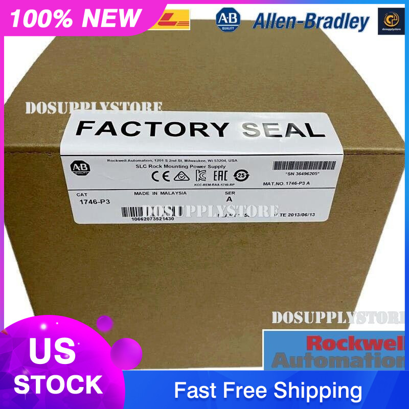 New Factory Sealed Allen Bradley 1746-P3 /A SLC 500 Power Supply Module 1746P3