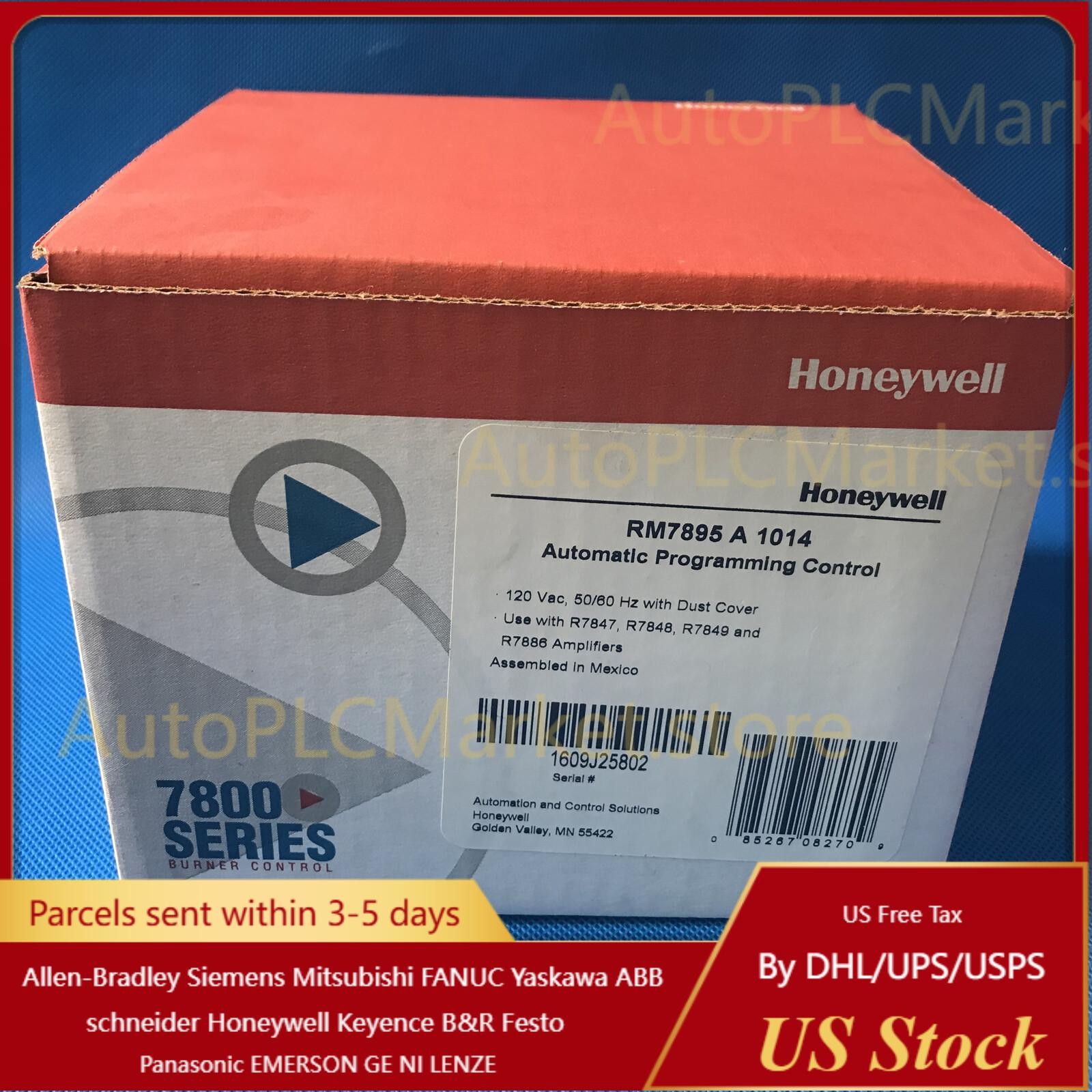 1PC New HONEYWELL RM7895A1014 Primary Control Burner Control Fast Shipping