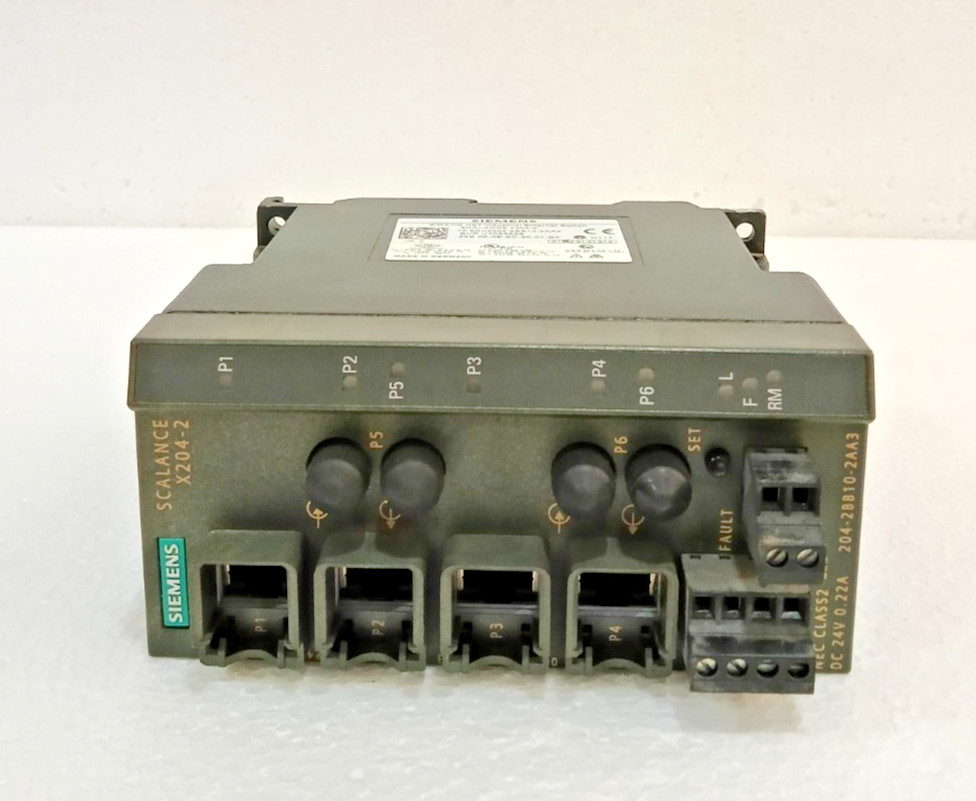 *NEW NO BOX* Siemens 6GK5204-2BB10-2AA3 SCALANCE X204-2 Ethernet Switch