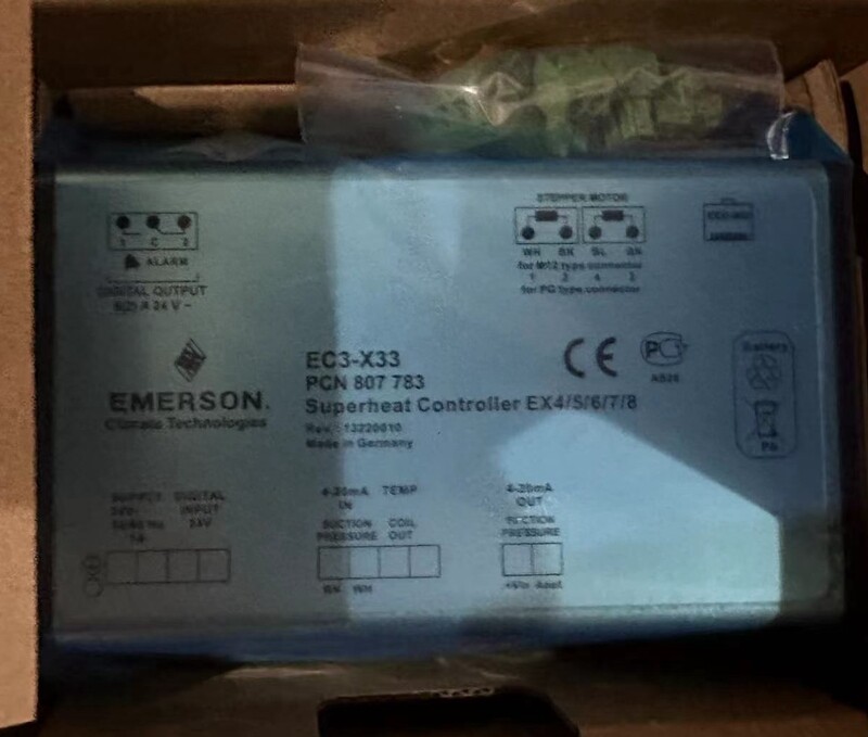 Emerson EC3-X33 Superheat Controller 1PC New EC3X33 Expedited Shipping