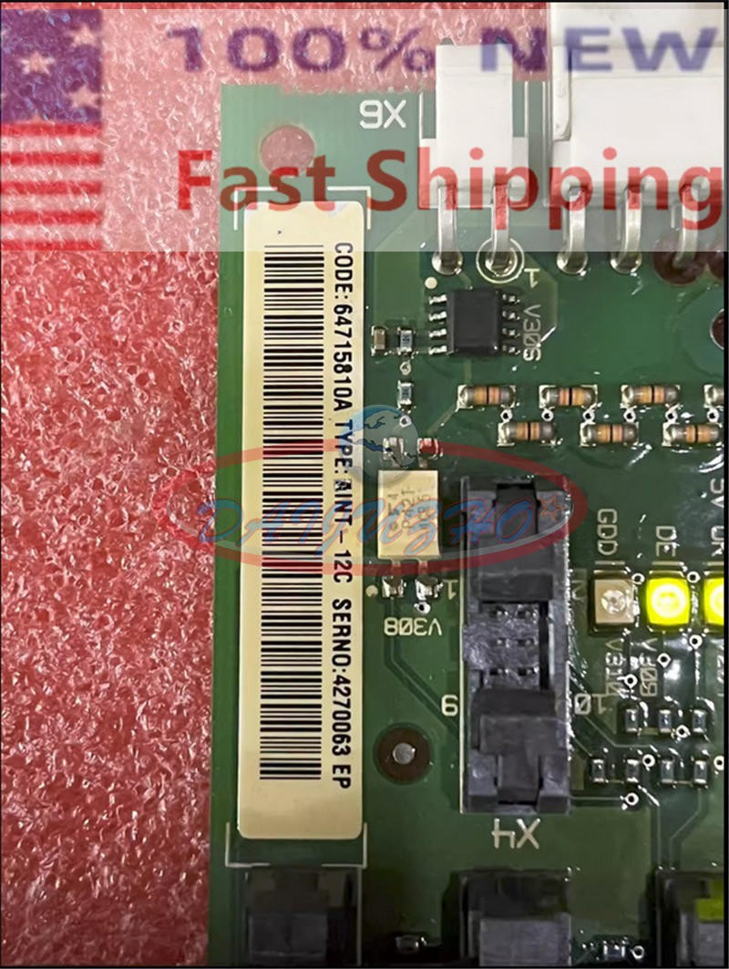 Used One ABB Inverter ACS800 optical fiber communication motherboard AINT-12C