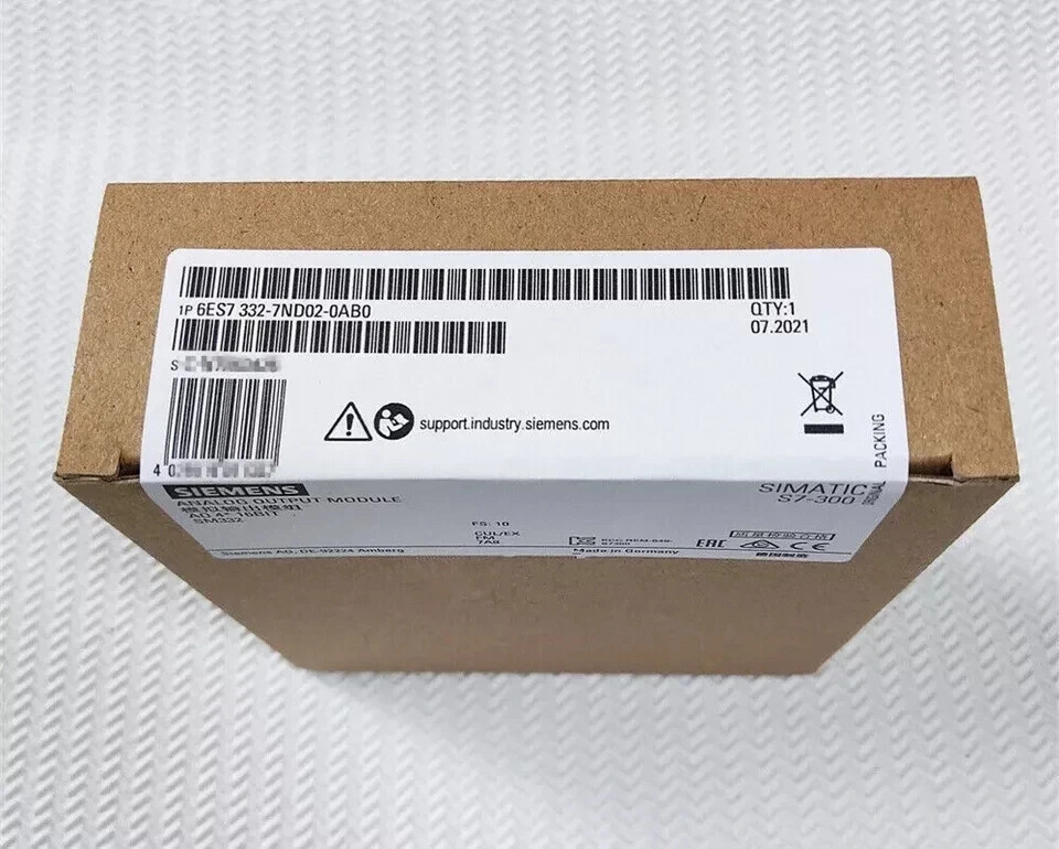 1PC New Siemens 6ES7 332-7ND02-0AB0 Analog Output Module 6ES7332-7ND02-0AB0