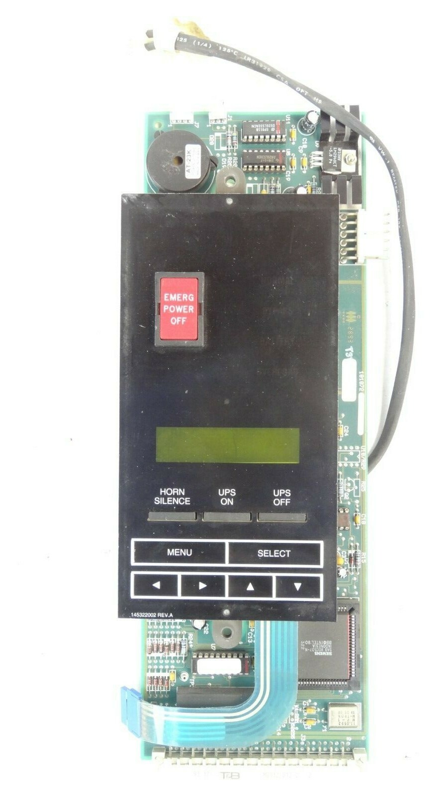 Powerware / Exide 101072887-011 Rev A Front Control Panel PCB Assembly