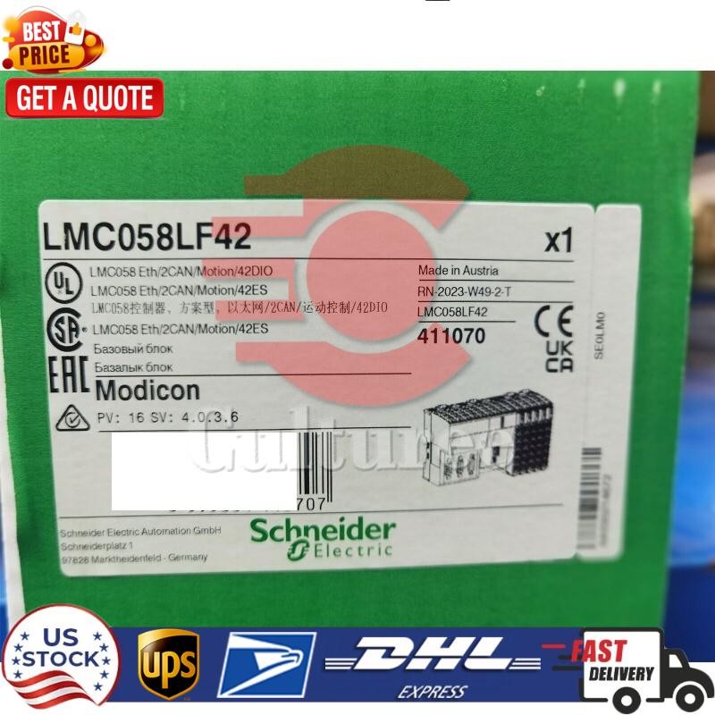 New Schneider PLC LMC058LF42 Motion Controller Free Shipping